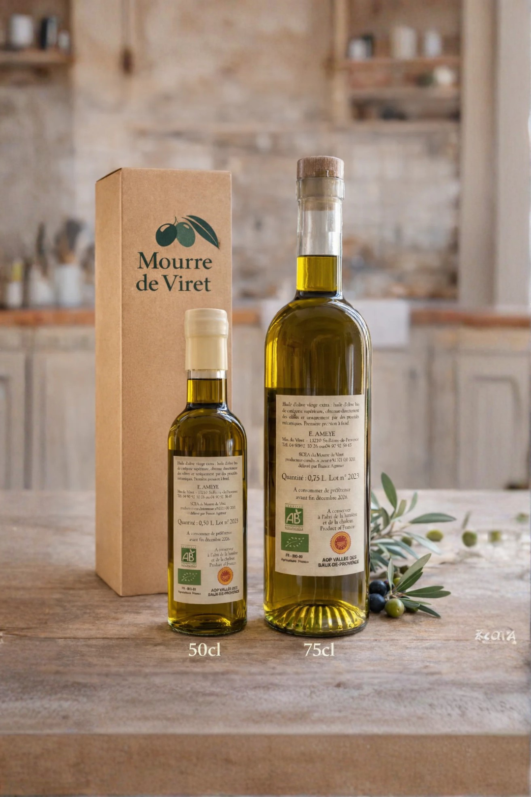 Huile d'olive - bouteille 75cl