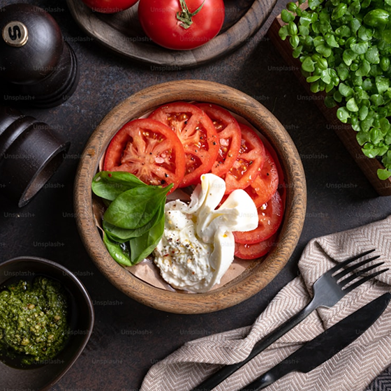 Cherry Tomato & burrata